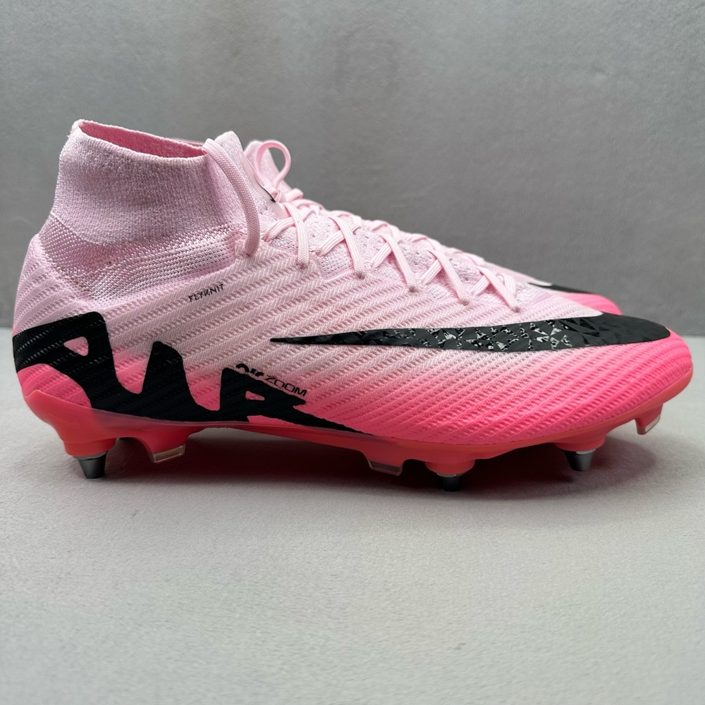 Mens Size 11 Nike Zoom Mercurial Superfly 9 Elite SG Pro Soccer Cleats Pink Foam